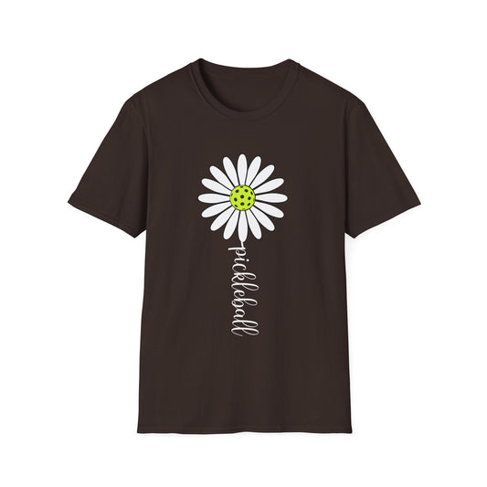 Daisy Graphic T-Shirt — Simple Yellow Center Floral Tee