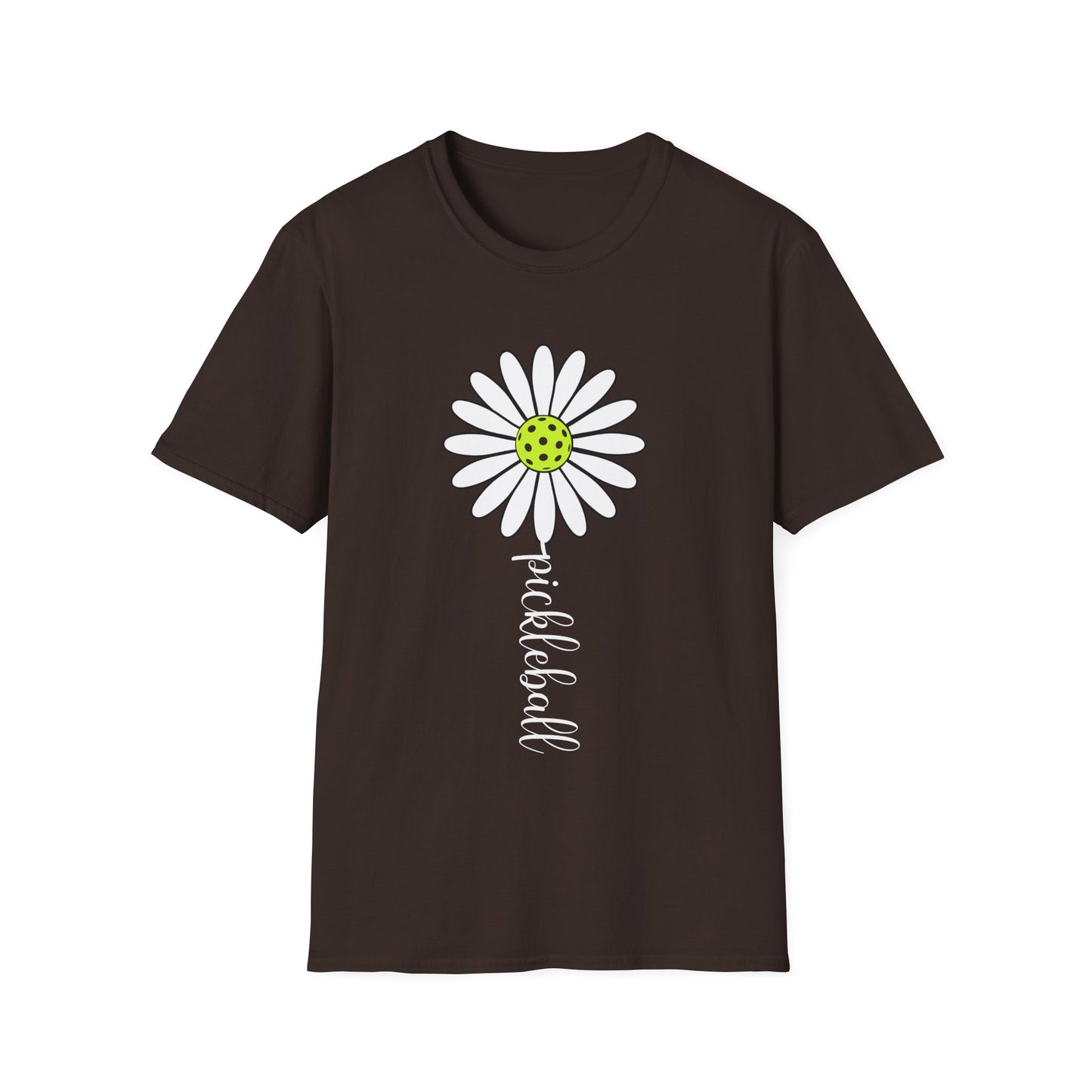 Daisy Graphic T-Shirt — Simple Yellow Center Floral Tee