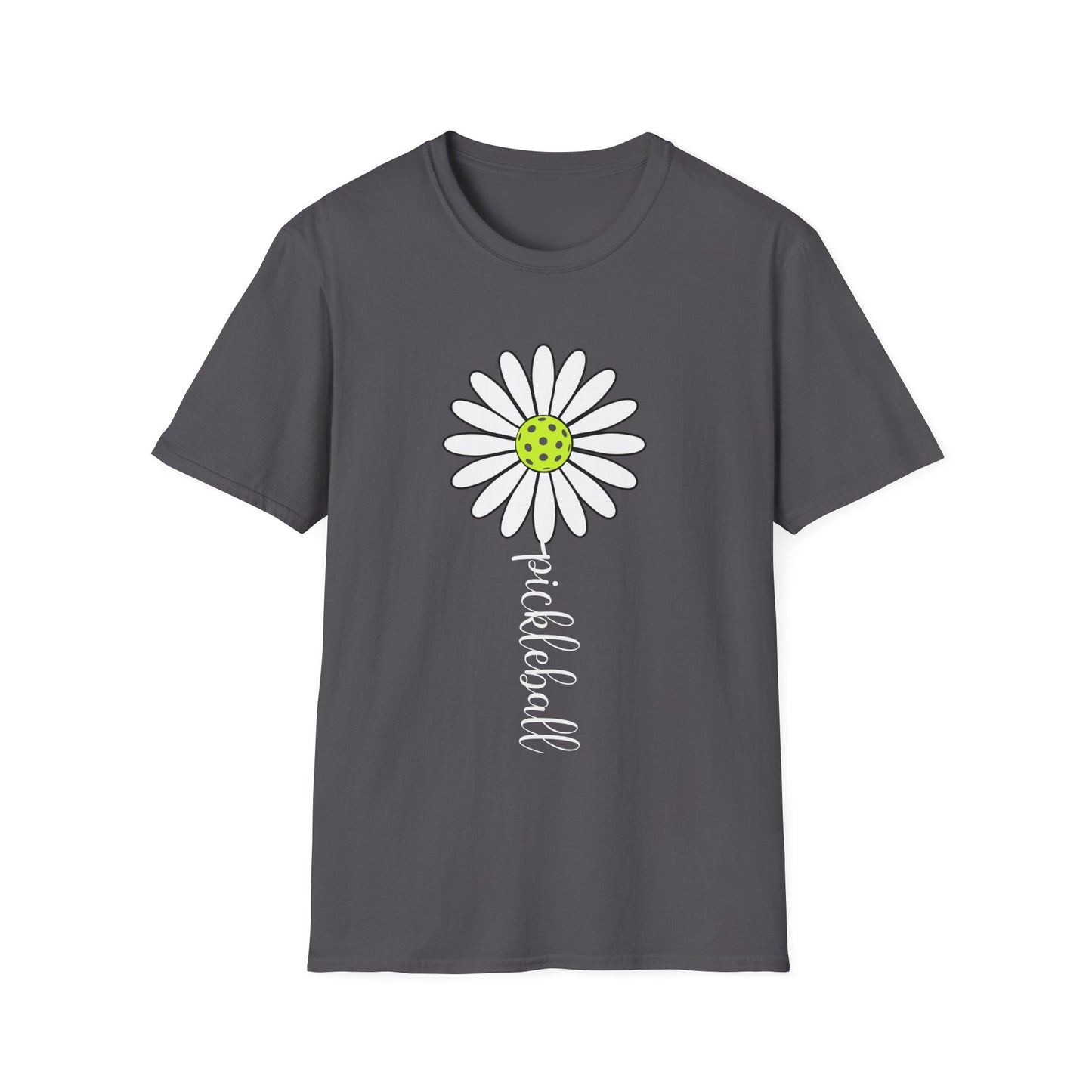 Daisy Graphic T-Shirt — Simple Yellow Center Floral Tee
