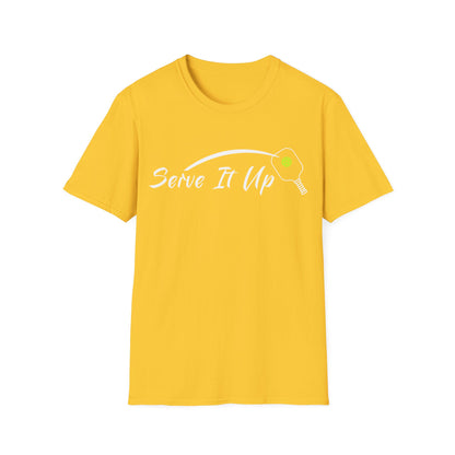 "Serve It Up" Pickleball Graphic T-Shirt