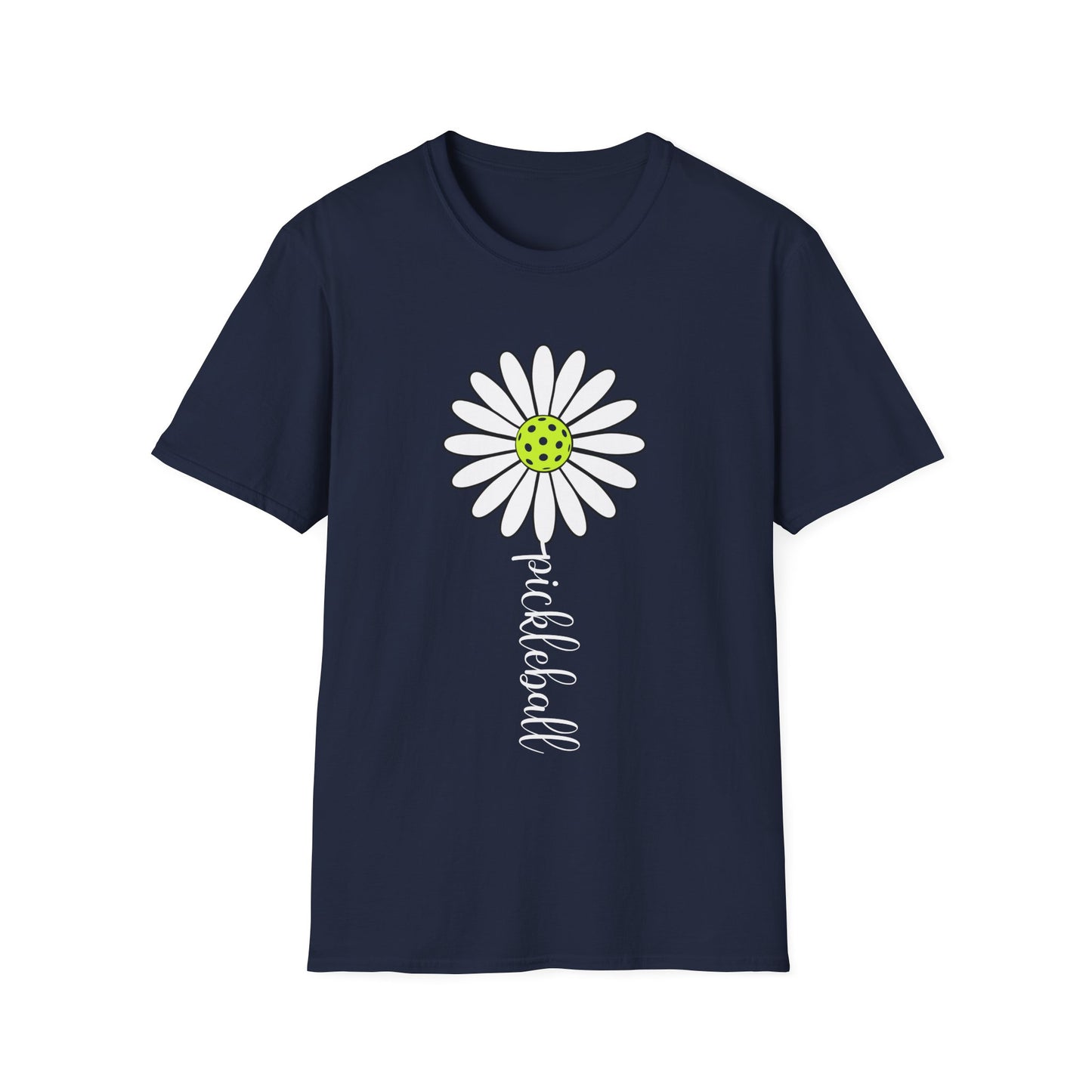 Daisy Graphic T-Shirt — Simple Yellow Center Floral Tee