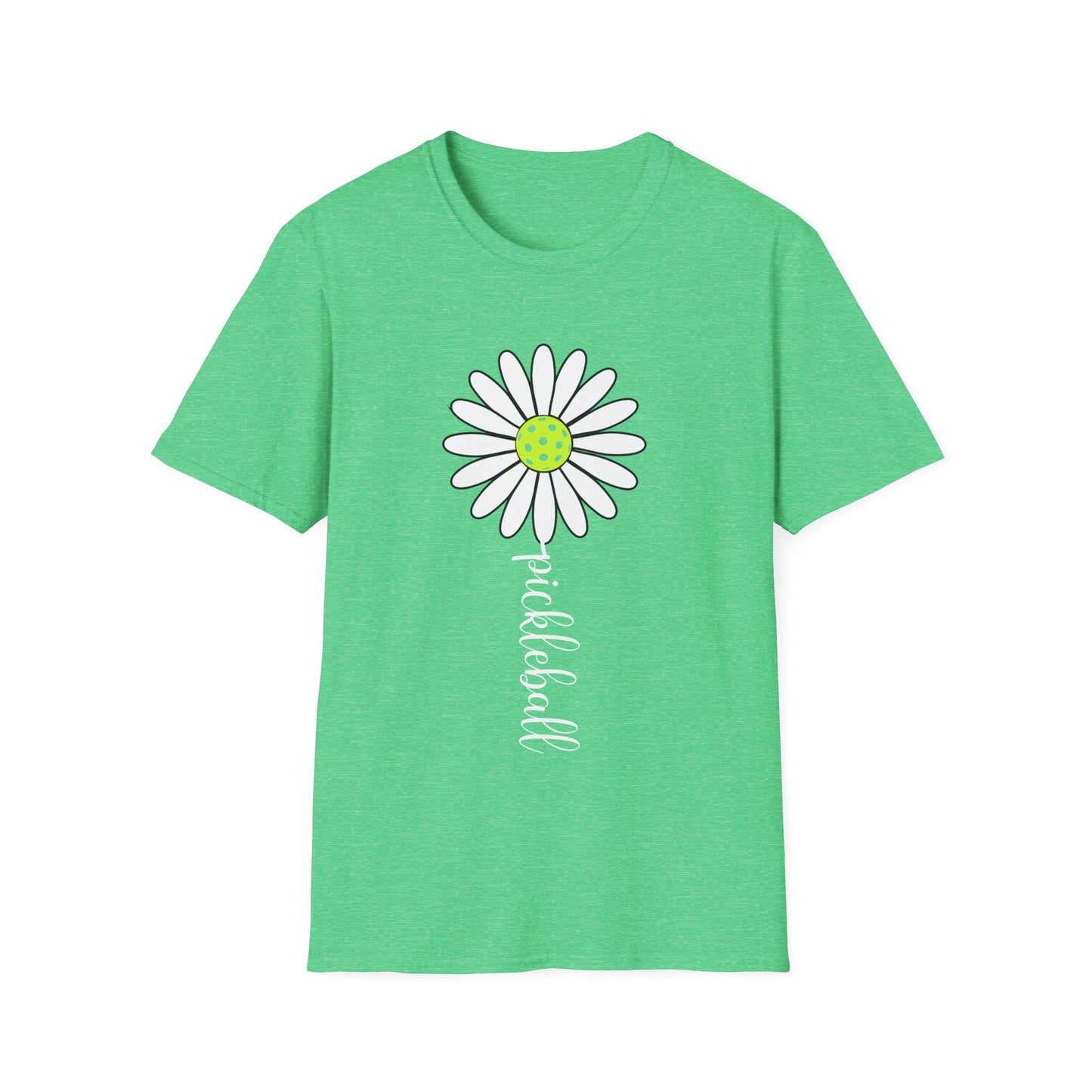 Daisy Graphic T-Shirt — Simple Yellow Center Floral Tee