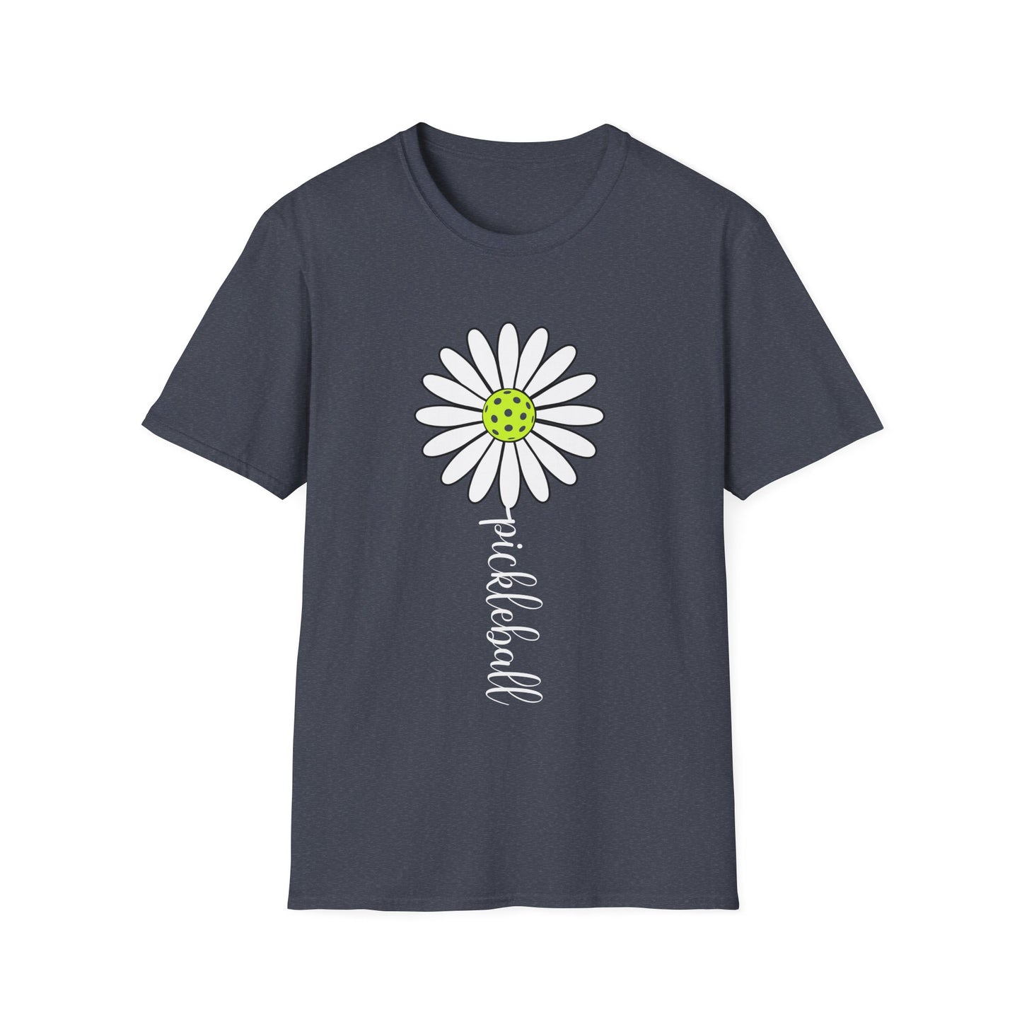 Daisy Graphic T-Shirt — Simple Yellow Center Floral Tee